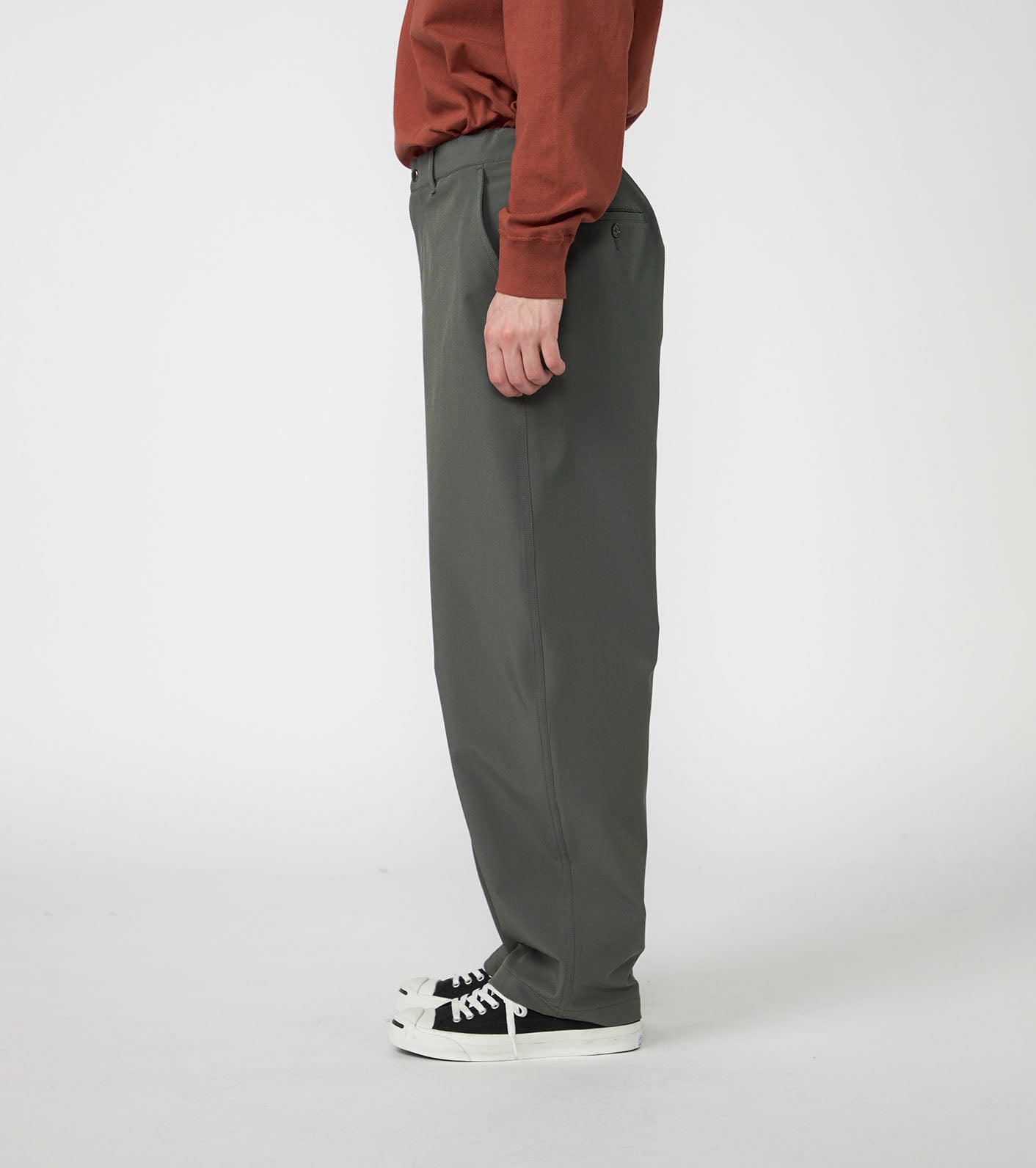 Stretch Twill Wide Tapered Field Pants