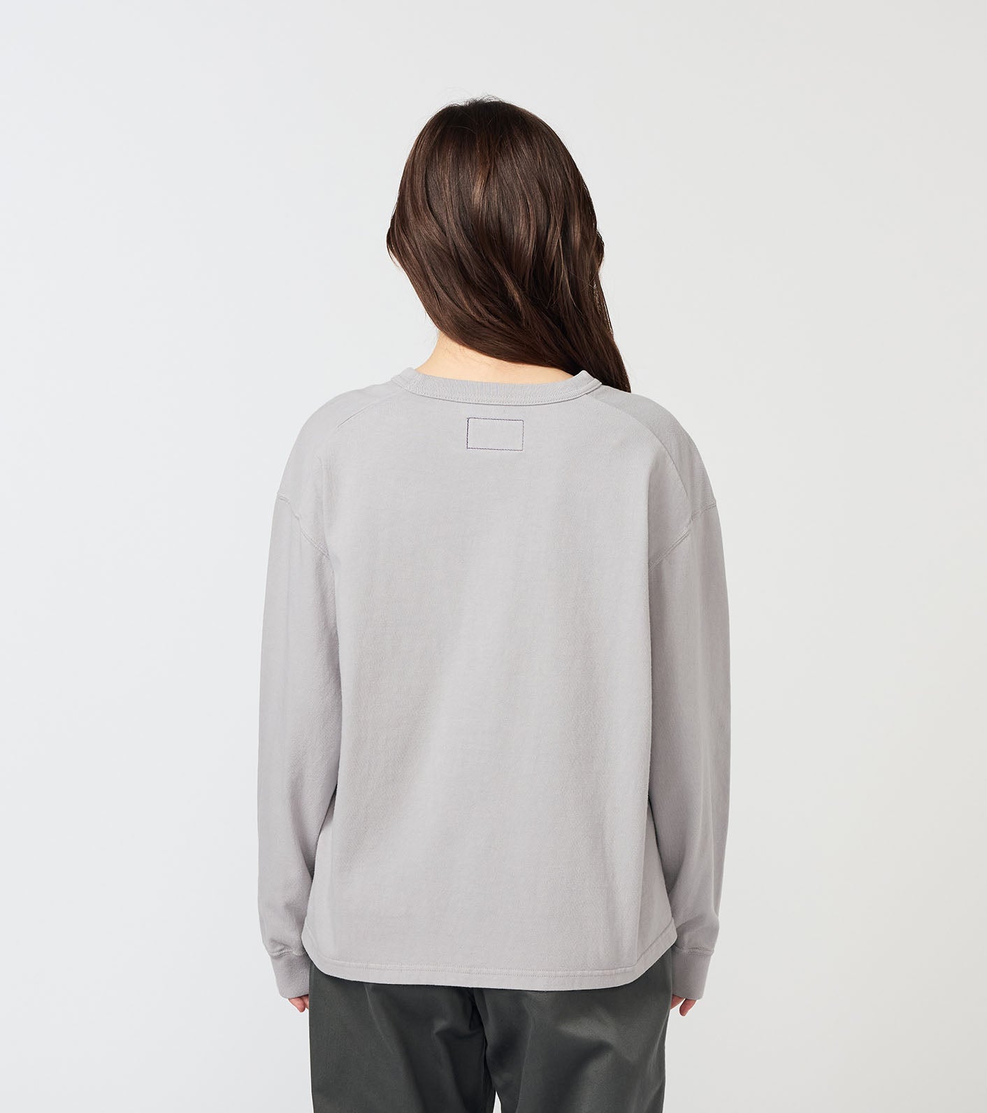 8oz Field Long Sleeve Pocket Tee