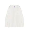 8oz Field Long Sleeve Pocket Tee - OW(Off White)