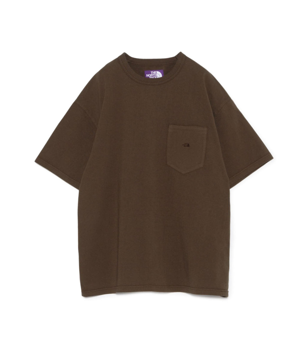 8oz Field Pocket Tee - BR(Brown)