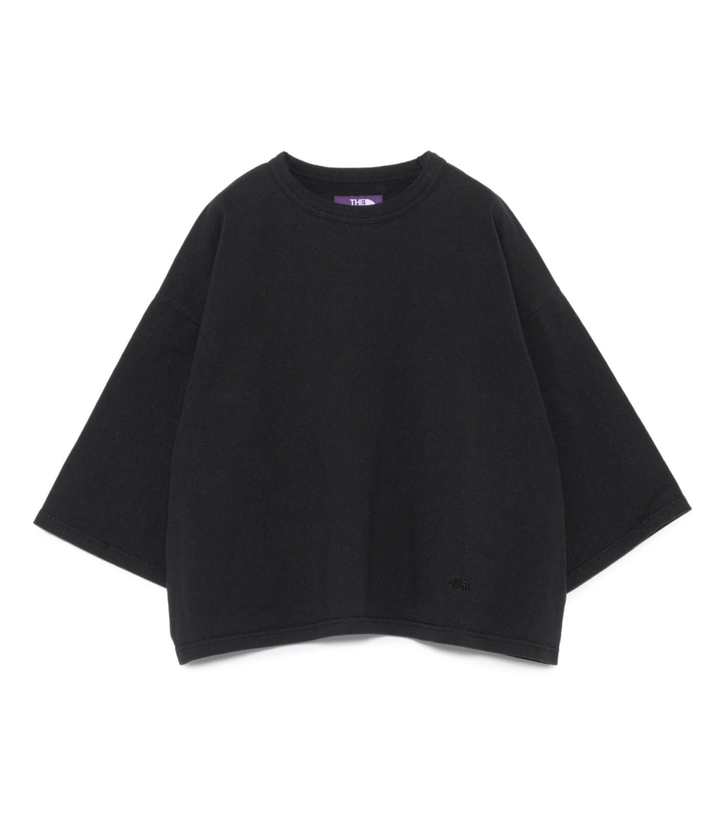 8oz Field Cropped Tee - K(Black)