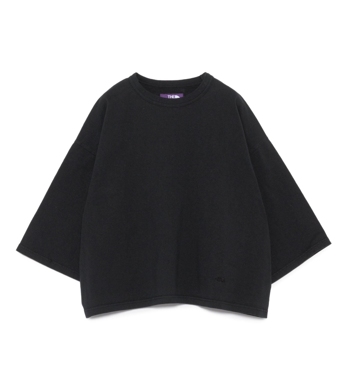 8oz Field Cropped Tee - K(Black)