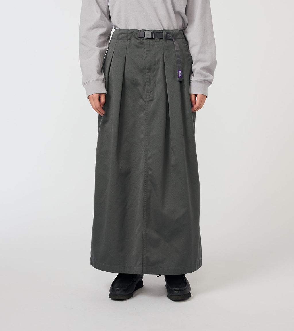 Chino Tuck Field Skirt