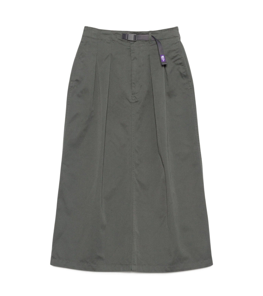 Chino Tuck Field Skirt - AH(Asphalt Gray)