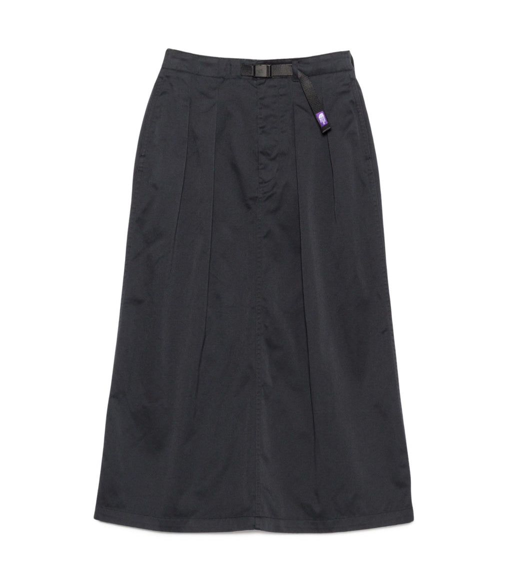 Chino Tuck Field Skirt - K(Black)