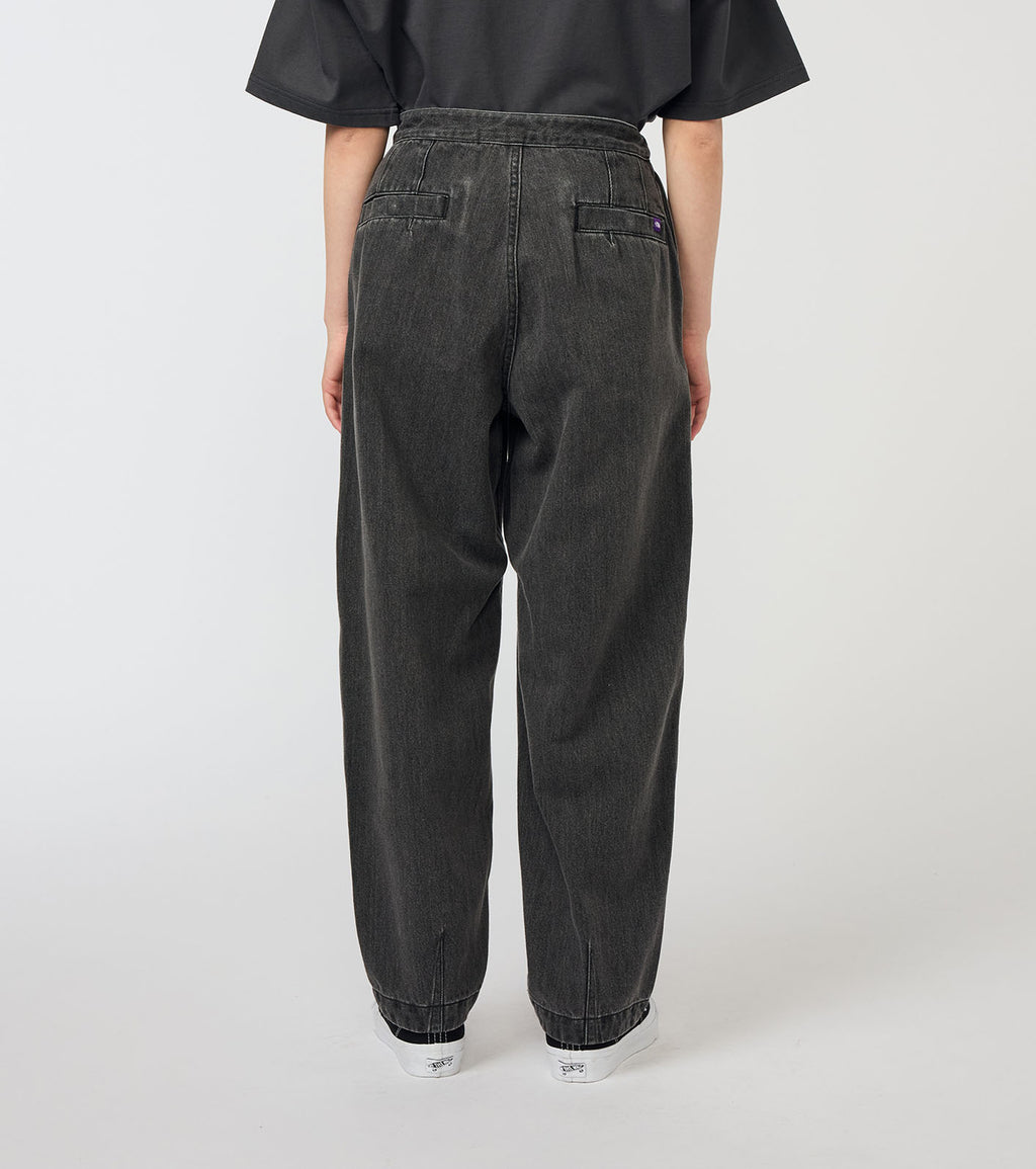 Denim Wide Tapered Field Pants