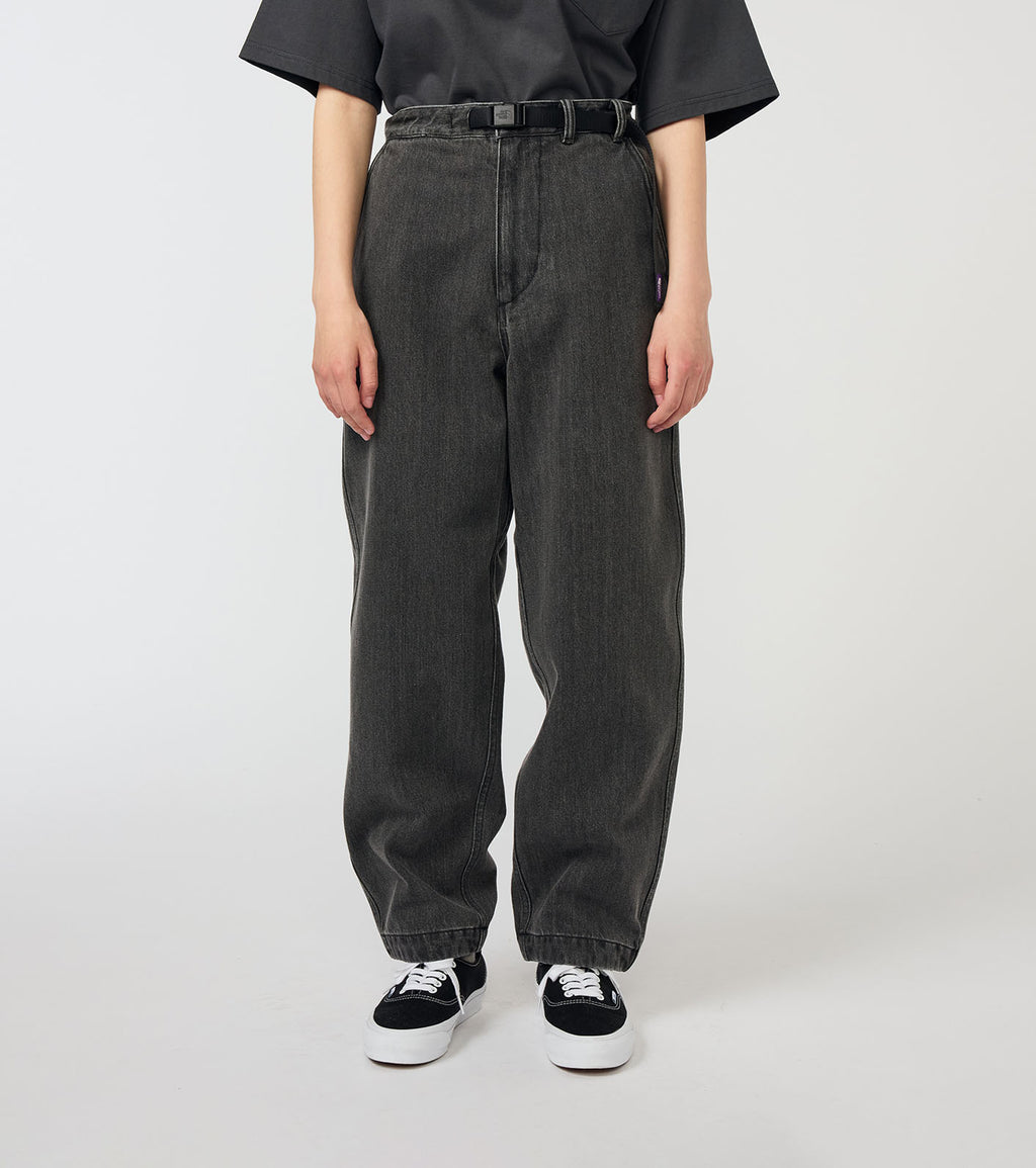 Denim Wide Tapered Field Pants
