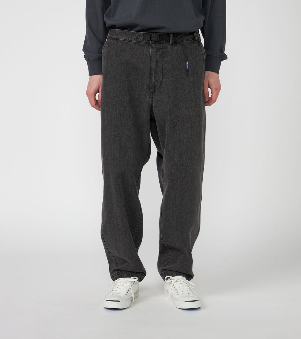Denim Wide Tapered Field Pants
