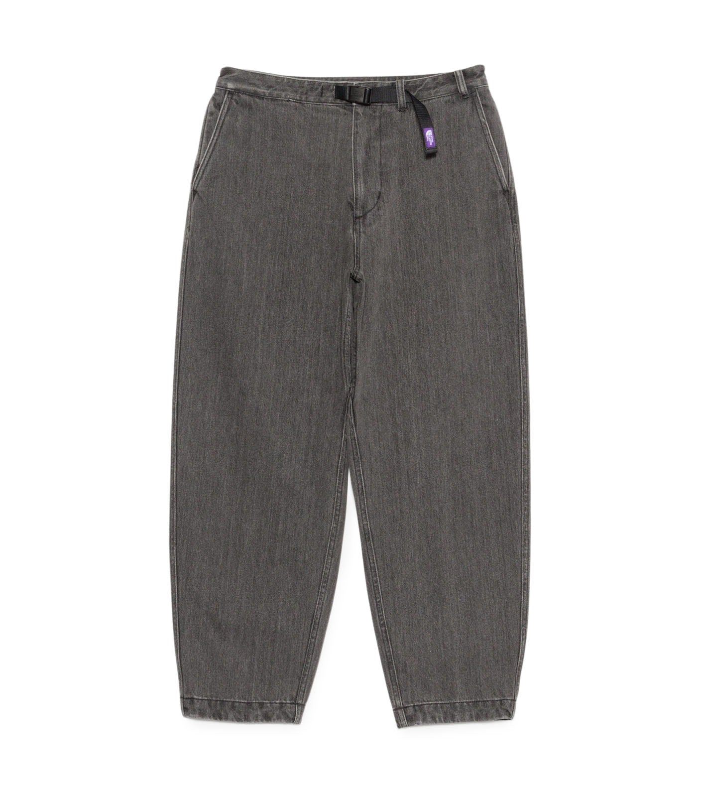 Denim Wide Tapered Field Pants - H(Gray)