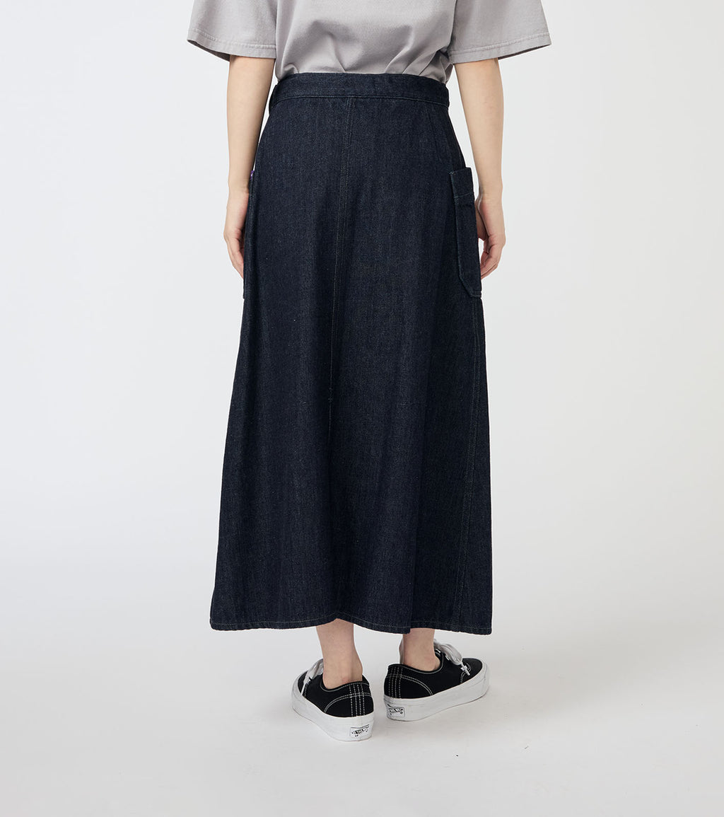 Denim Field Skirt