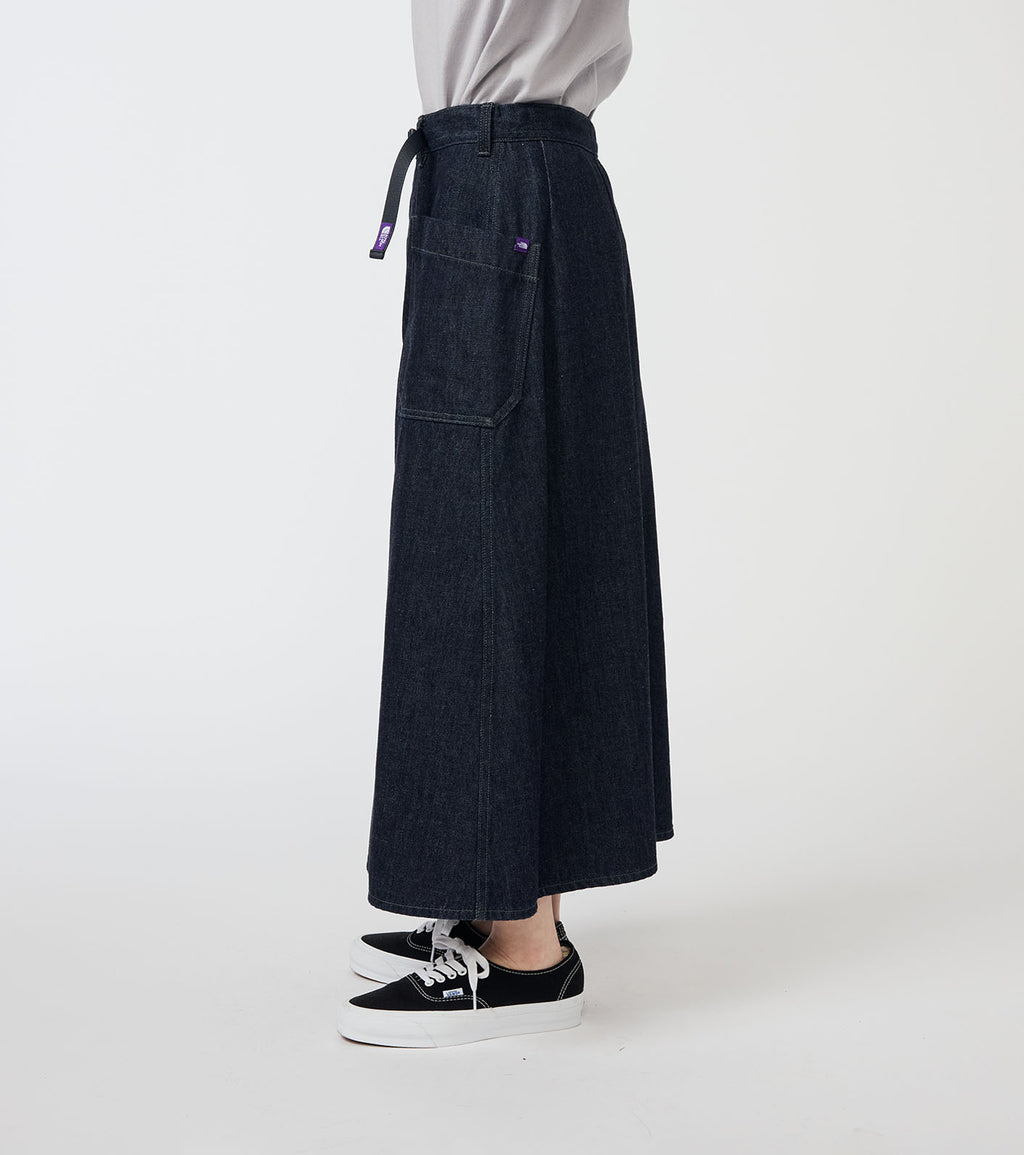 Denim Field Skirt