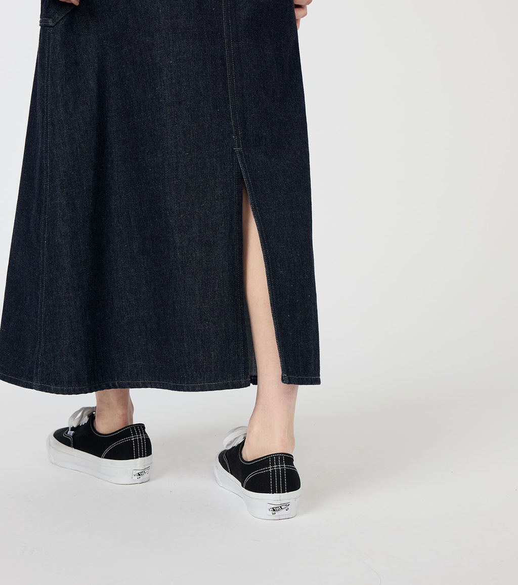 Denim Field Skirt