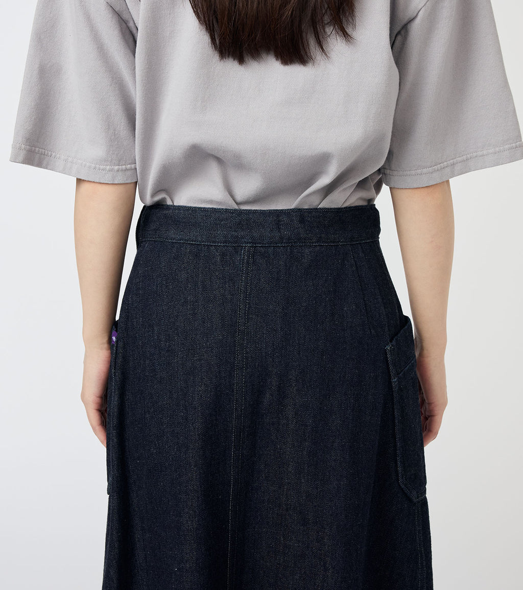 Denim Field Skirt