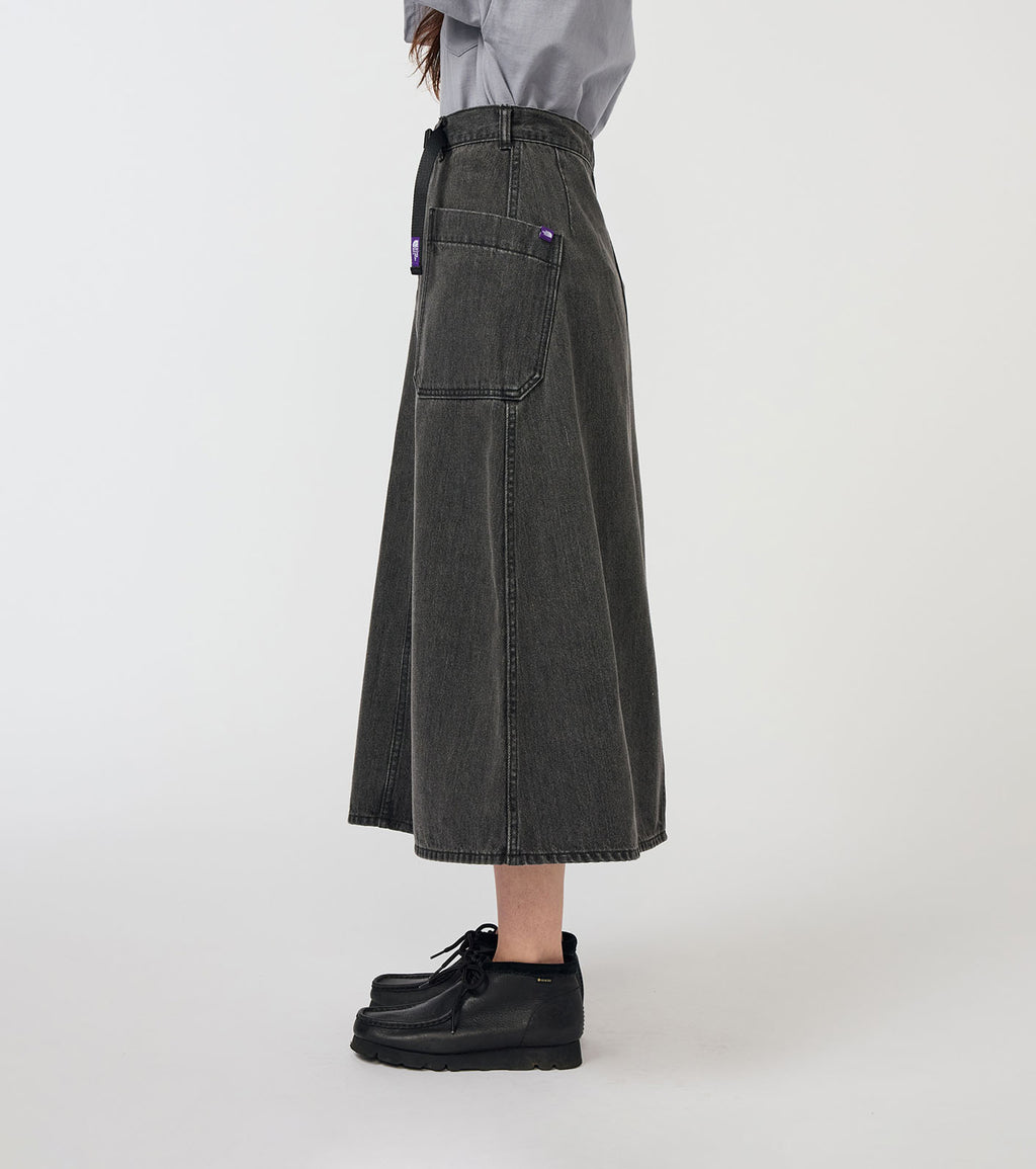 Denim Field Skirt