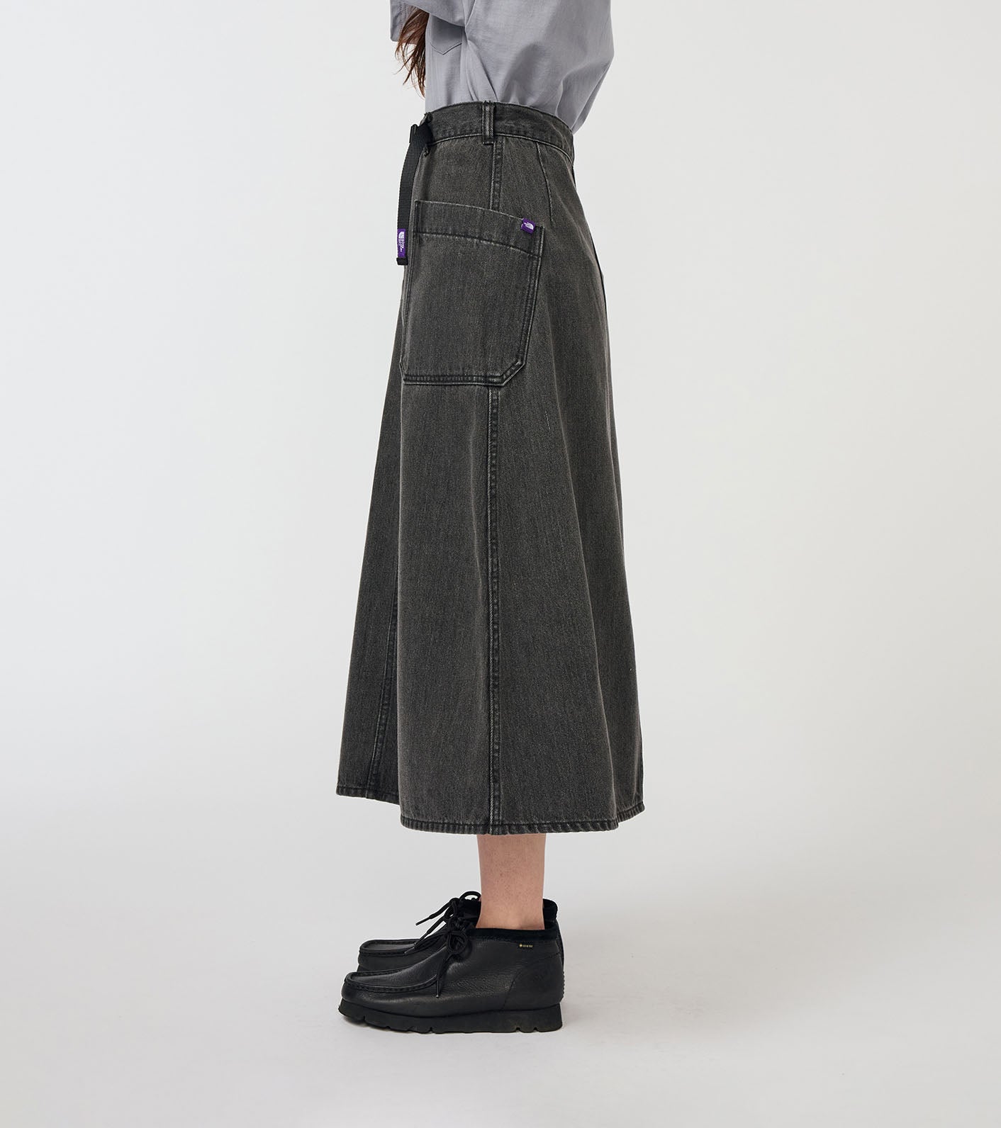Denim Field Skirt