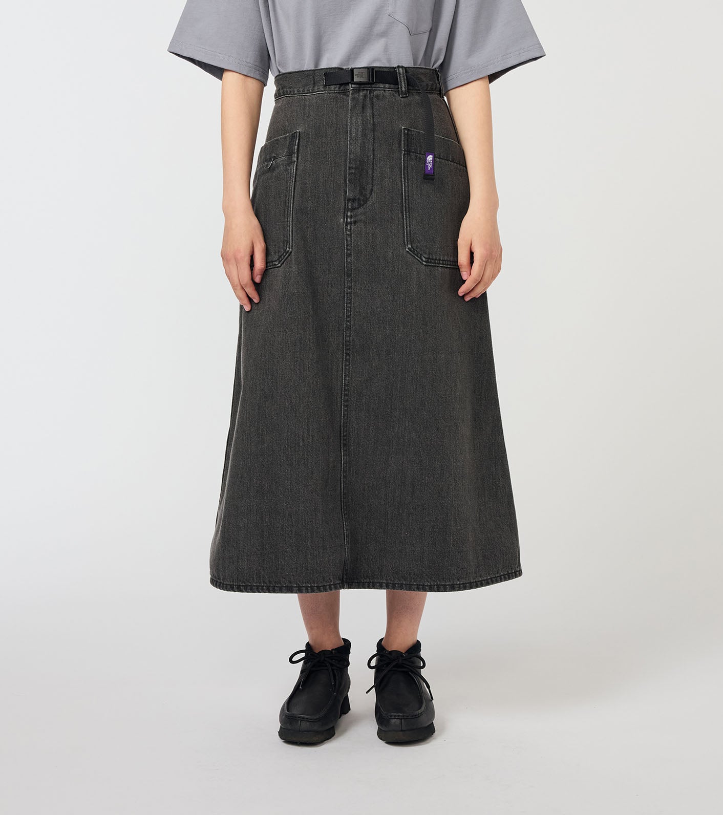 Denim Field Skirt