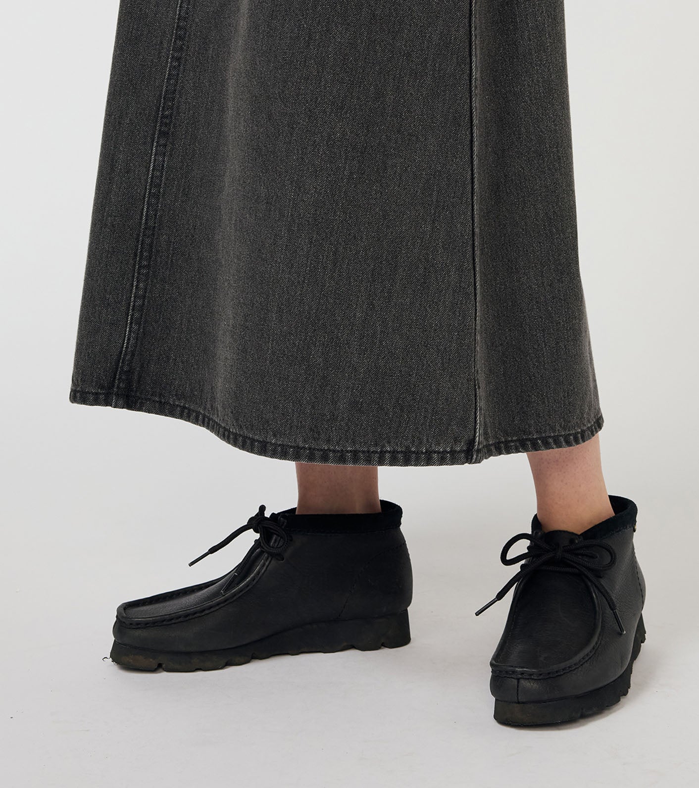 Denim Field Skirt