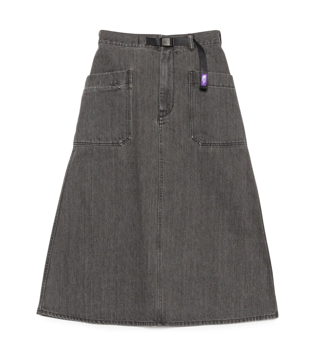 Denim Field Skirt - H(Gray)