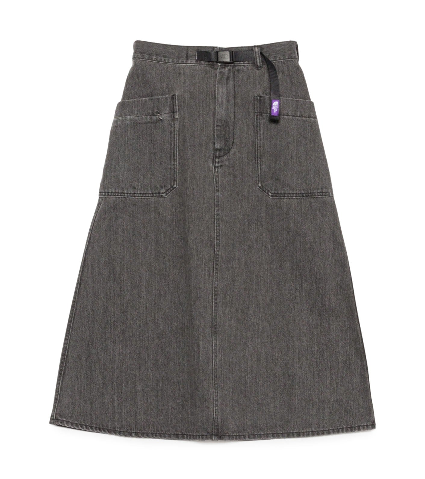 Denim Field Skirt - H(Gray)