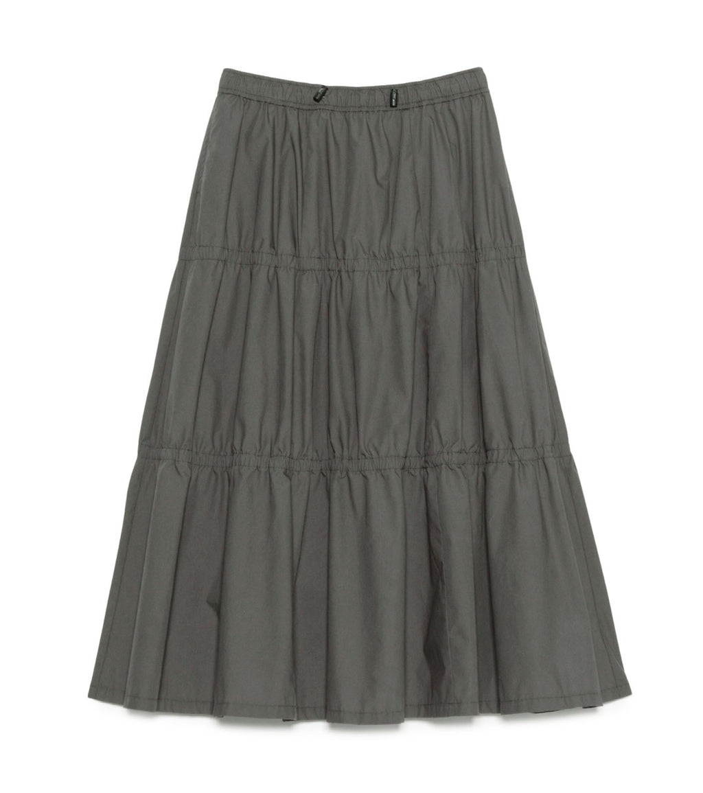 65/35 Field Tiered Skirt - AH(Asphalt Gray)