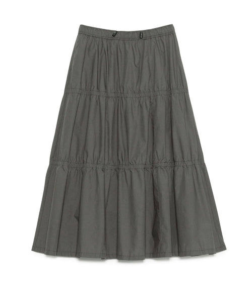 65/35 Field Tiered Skirt - AH(Asphalt Gray)