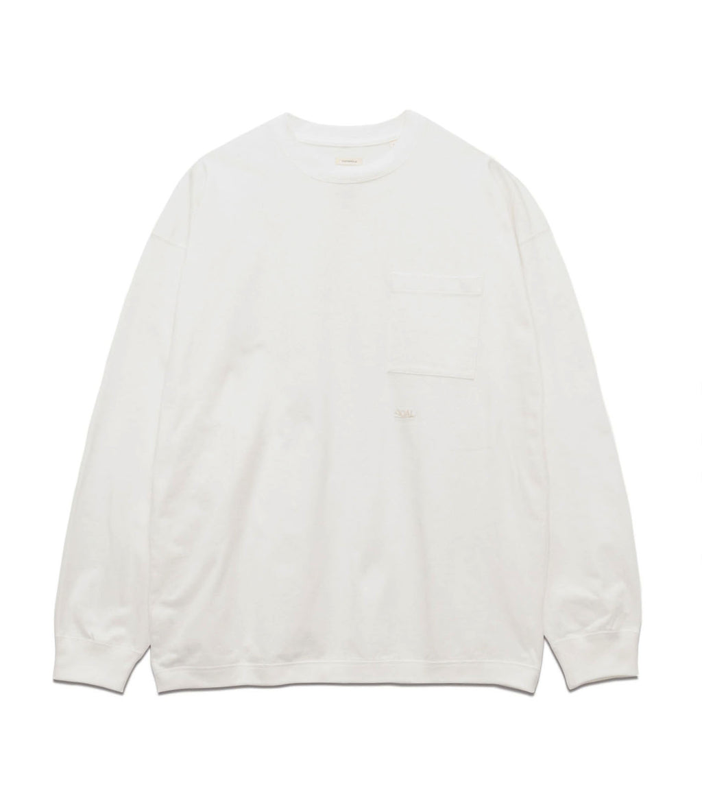 OOAL L/S Pocket Tee - OW(Off White)
