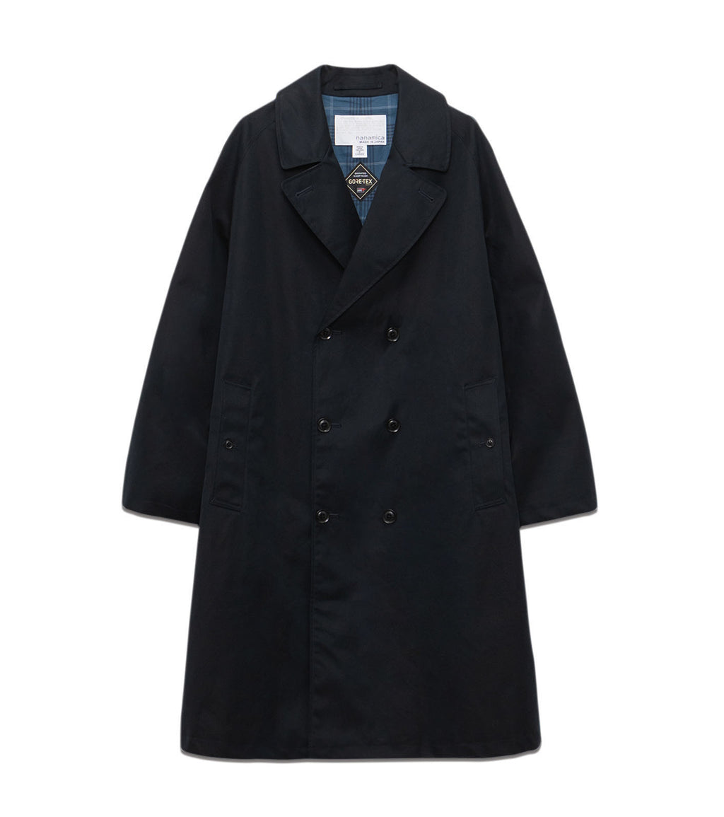 2L Cotton GORE-TEX Double Breasted Coat