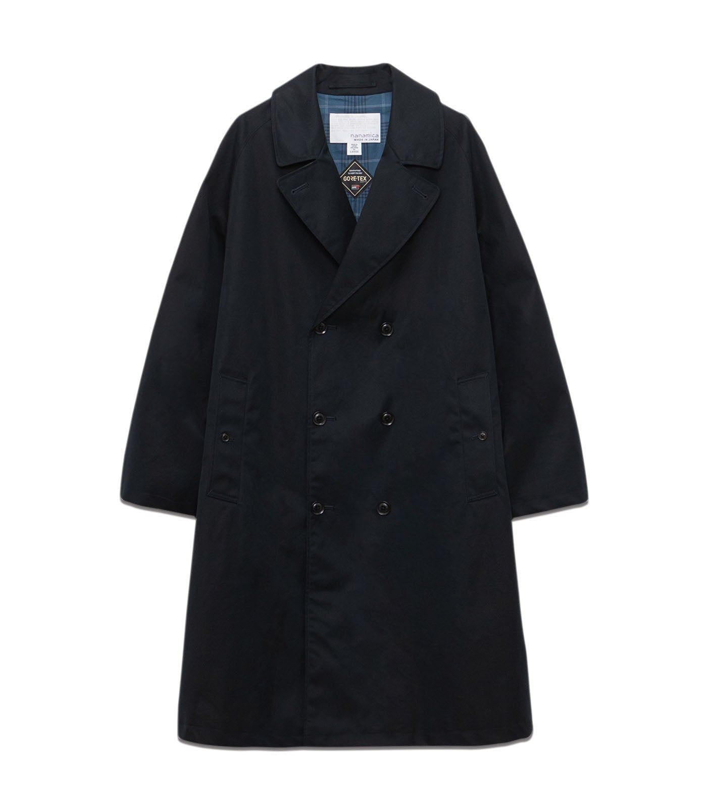 2L Cotton GORE-TEX Double Breasted Coat