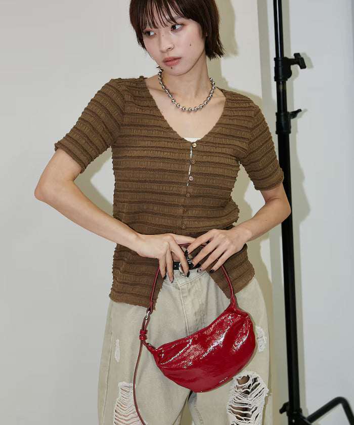 V-Neck Half Sleeve Cardigan Limited Edition
