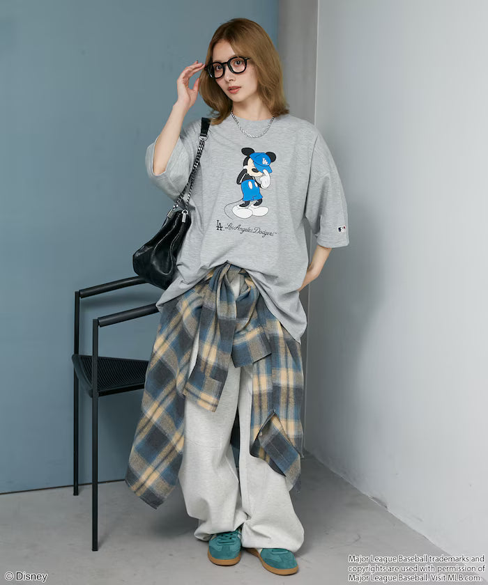 MLB/MICKEY MOUSE/Exclusive Print T-Shirt Limited Release