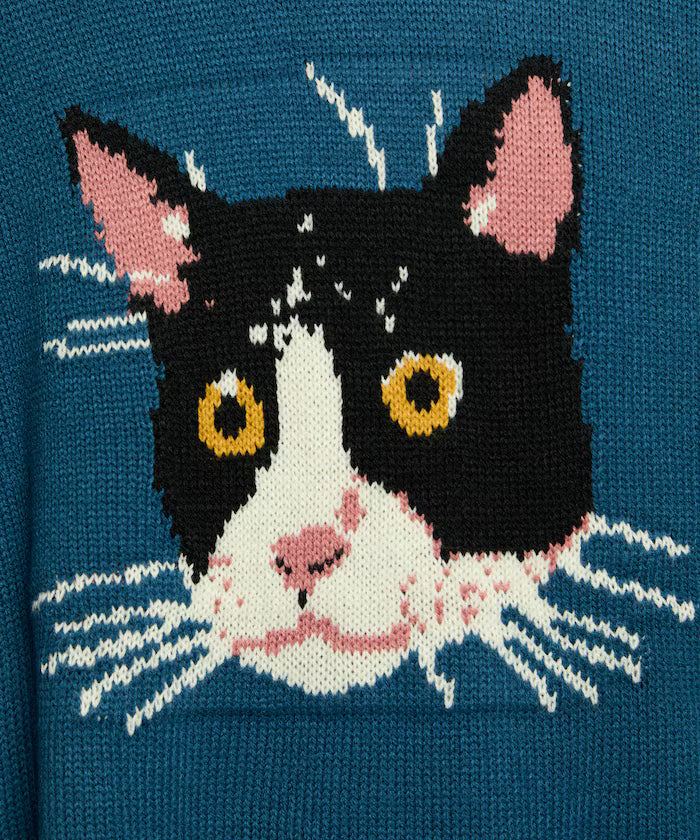 Various Cat Design Knit Limited Edition