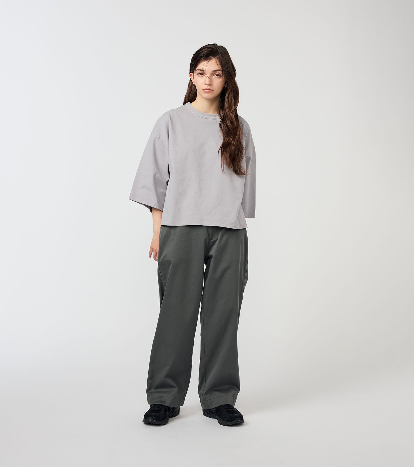 Chino Wide Straight Field Pants