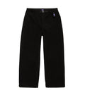 Synthetic Leather Field Pants - K(Black)
