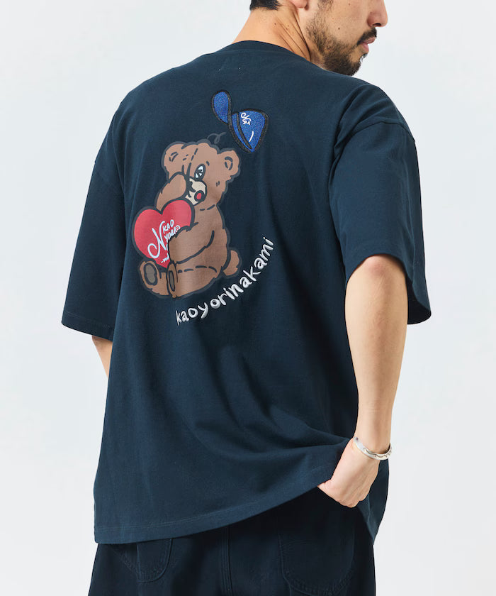 [Sales start on May 22, 12:00] kaoyorinakami × FREAK'S STORE/ Kaoyorinakami exclusive Swary Punch Bear Tee