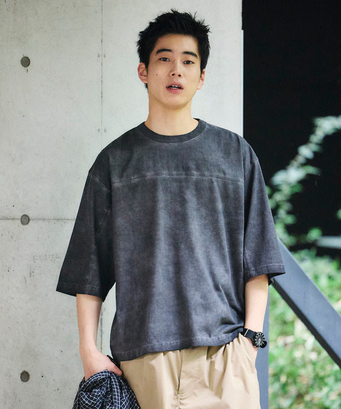 Cold Die Football Crew Neck T-Shirt