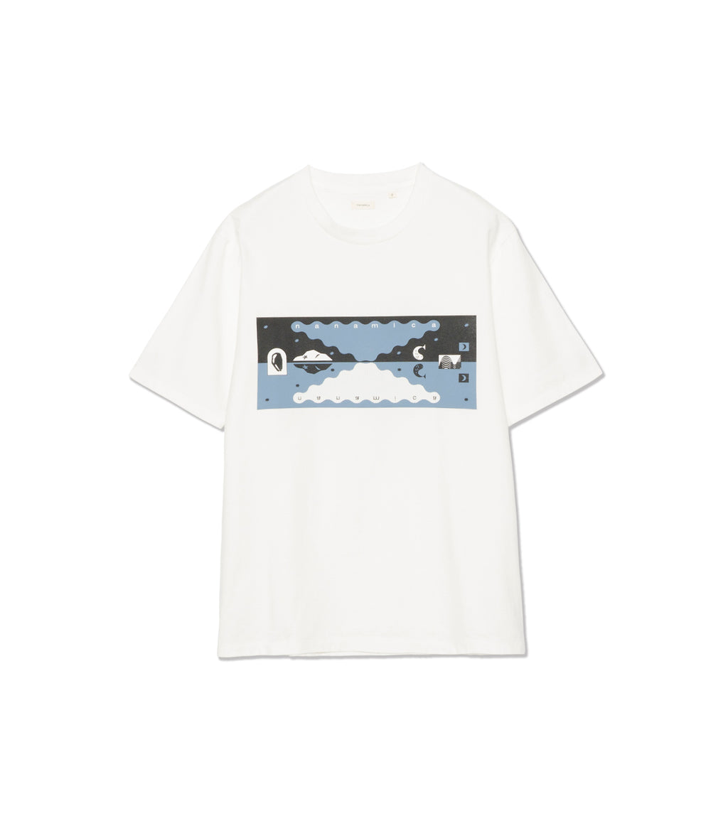 nanamica D.W.S. Graphic Tee - OW(Off White)