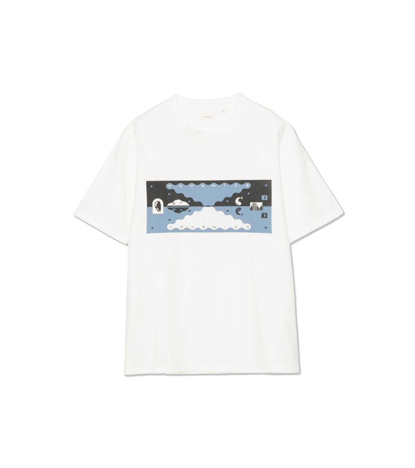nanamica D.W.S. Graphic Tee - OW(Off White)