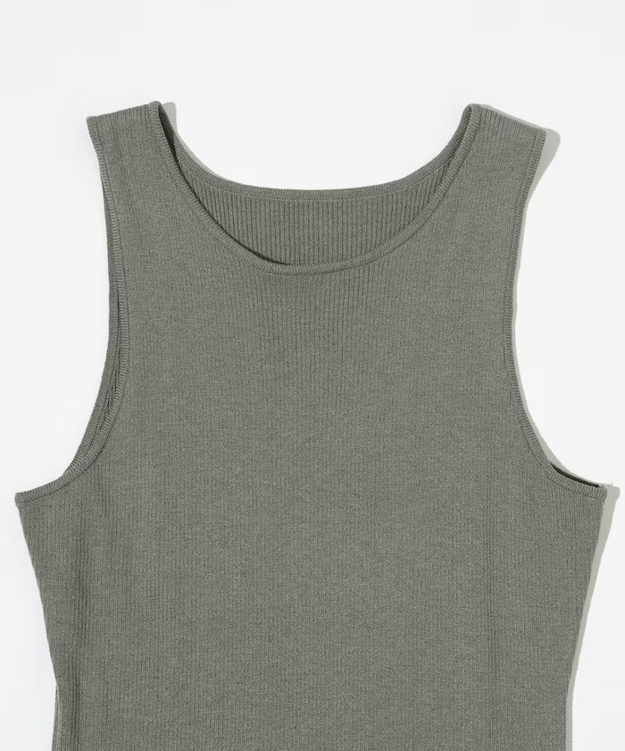 Functional Fabric Silk Blend Knit Ensemble Dress / Anti-Pill / Machine Washable