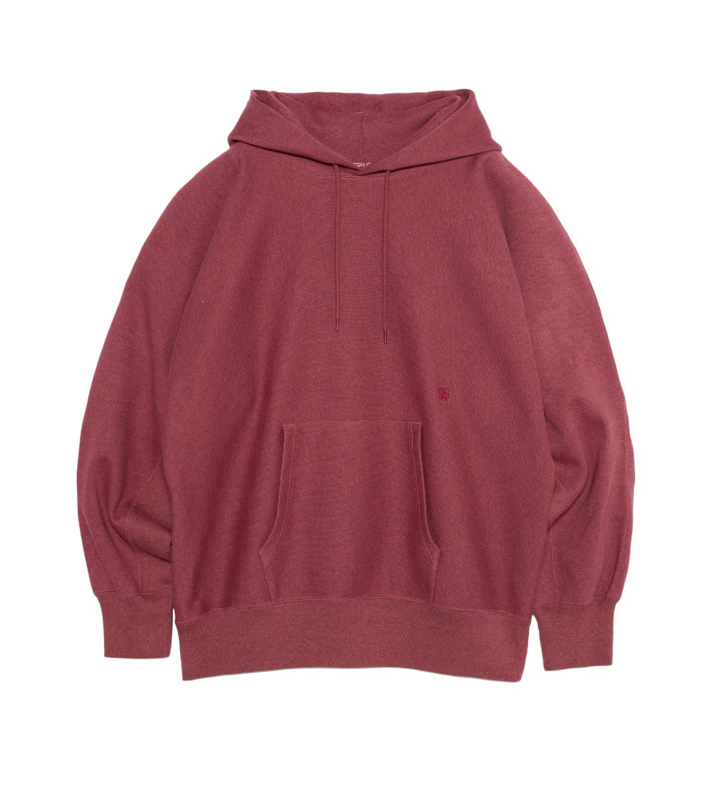 Hooded Pullover Sweat - HR(Heather Red)