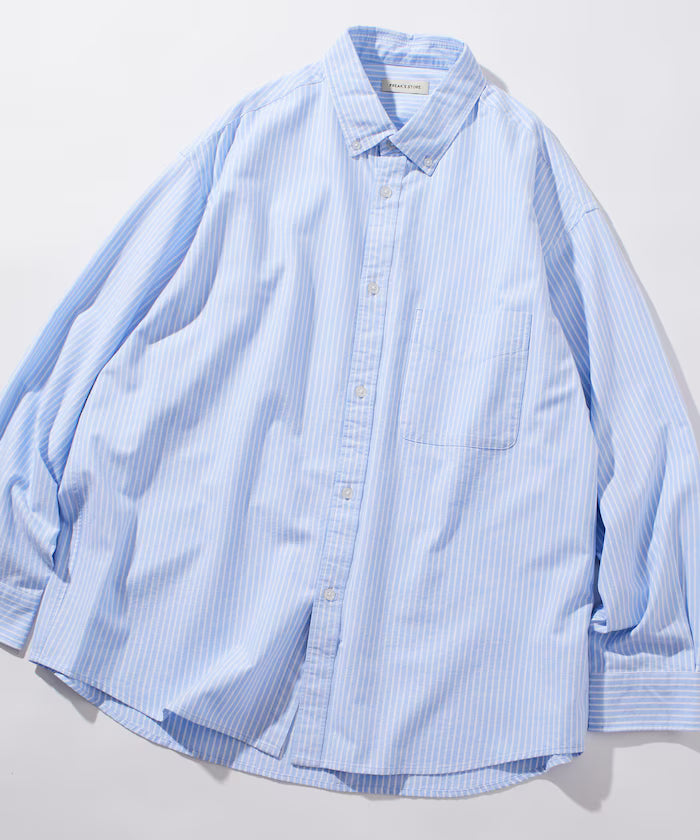 Big Silhouette Oxford Button-Down Shirt 【Limited Edition】