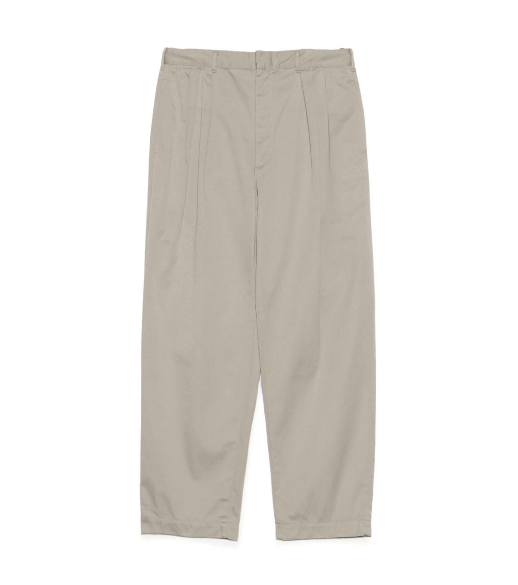 Double Pleated Chino Pants - LH(Light Gray)