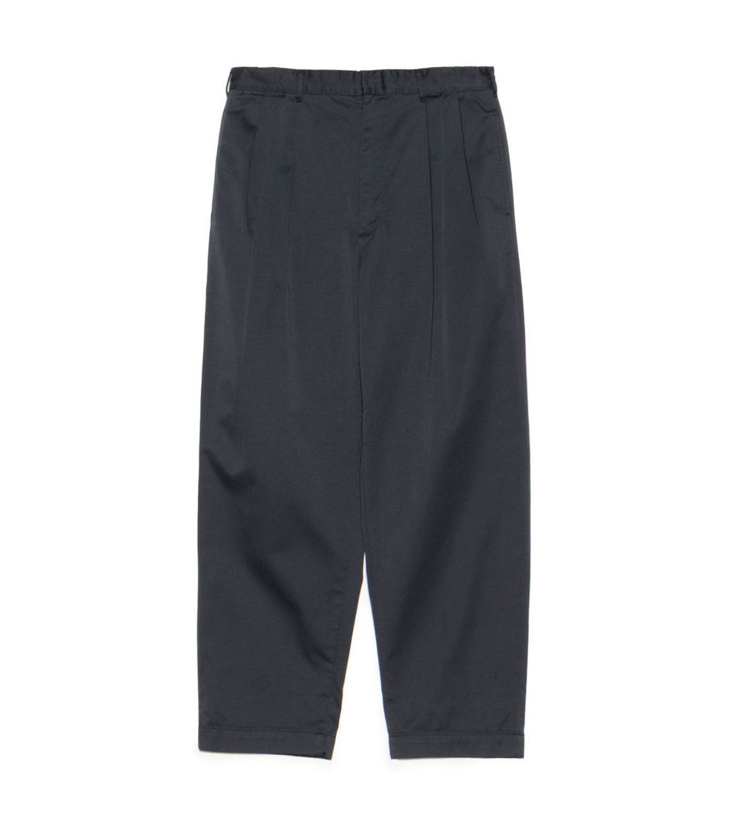Double Pleated Chino Pants - N(Navy)