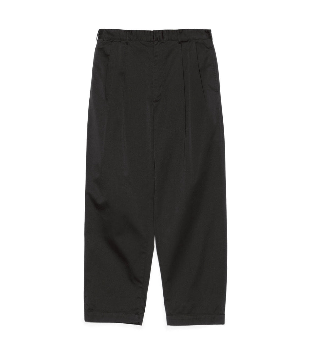 Double Pleated Chino Pants - K(Black)