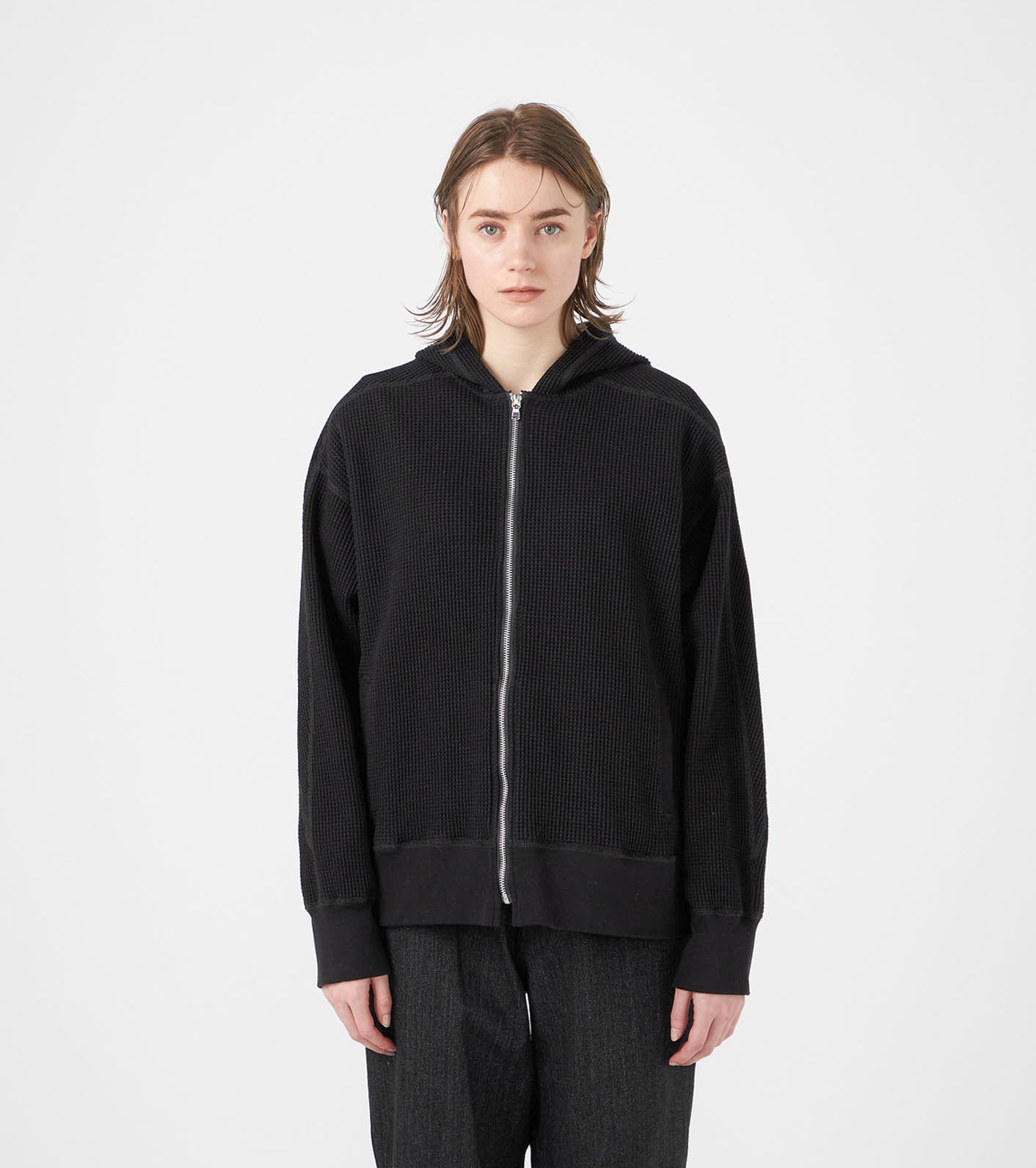 Zip-Up Thermal Hoodie