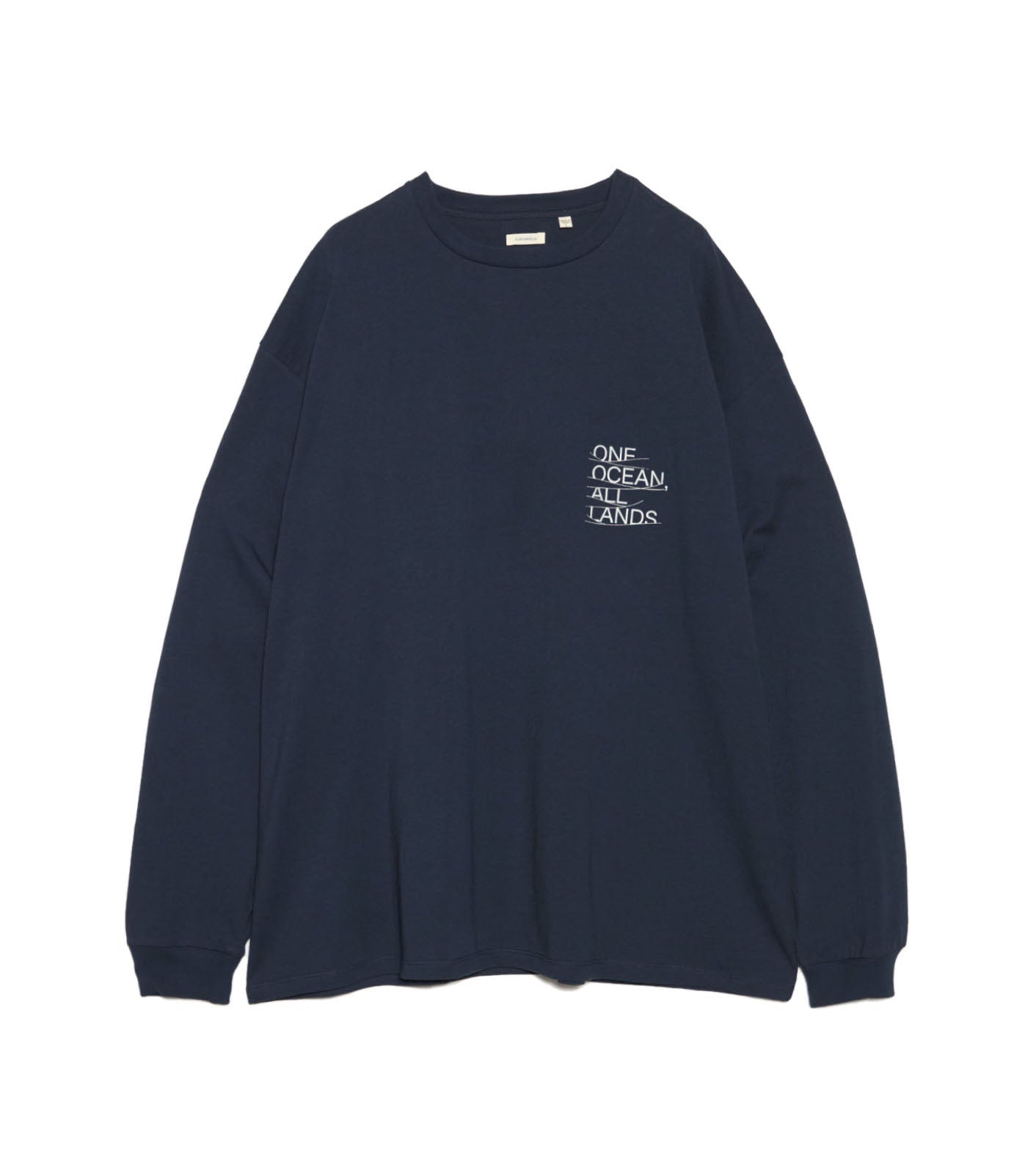 OOAL Graphic L/S Tee - N(Navy)