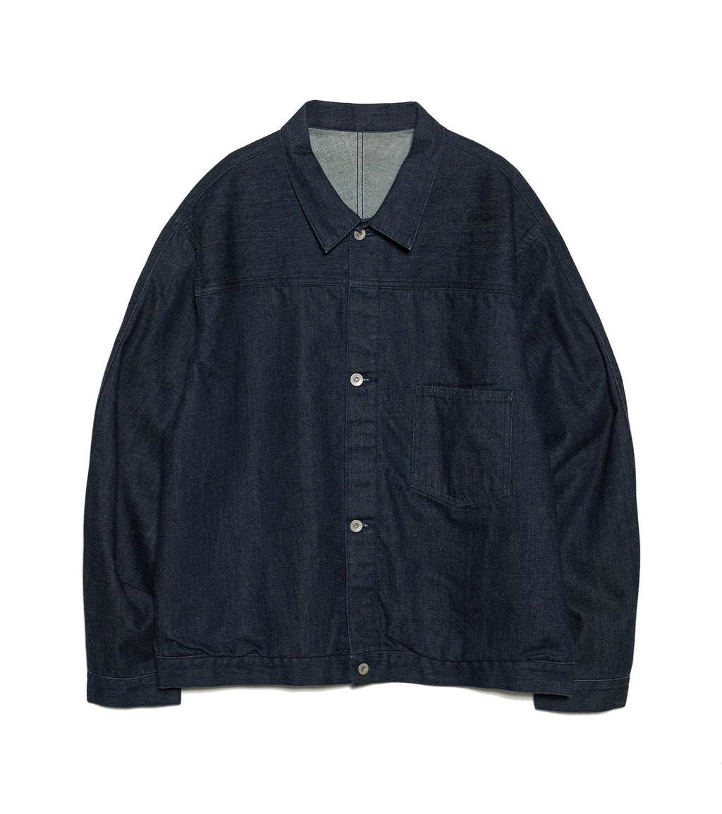 Short Denim Jacket - ID(Indigo)