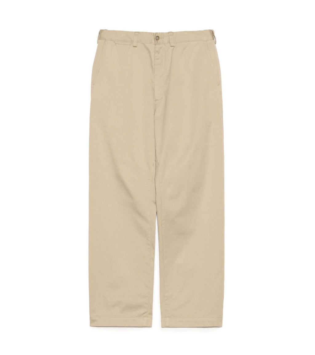 Wide Straight Chino Pants - KK(Khaki)