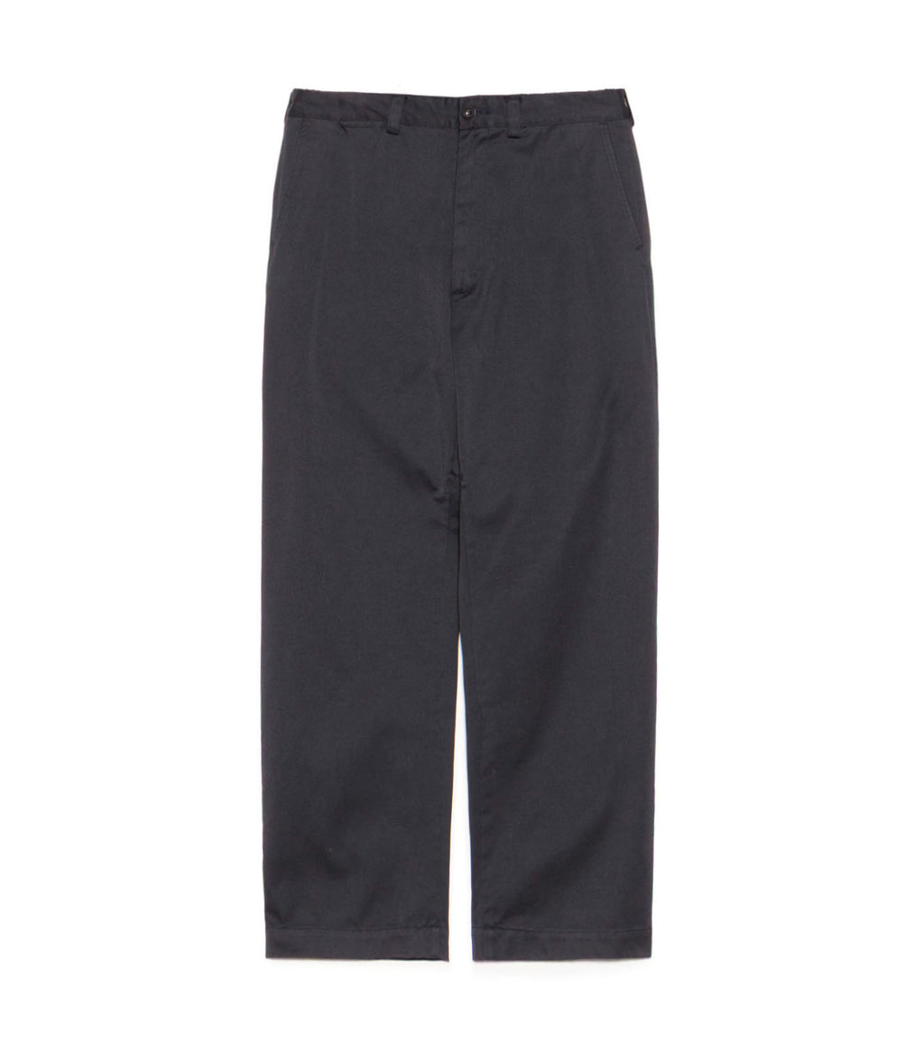 Wide Straight Chino Pants - N(Navy)