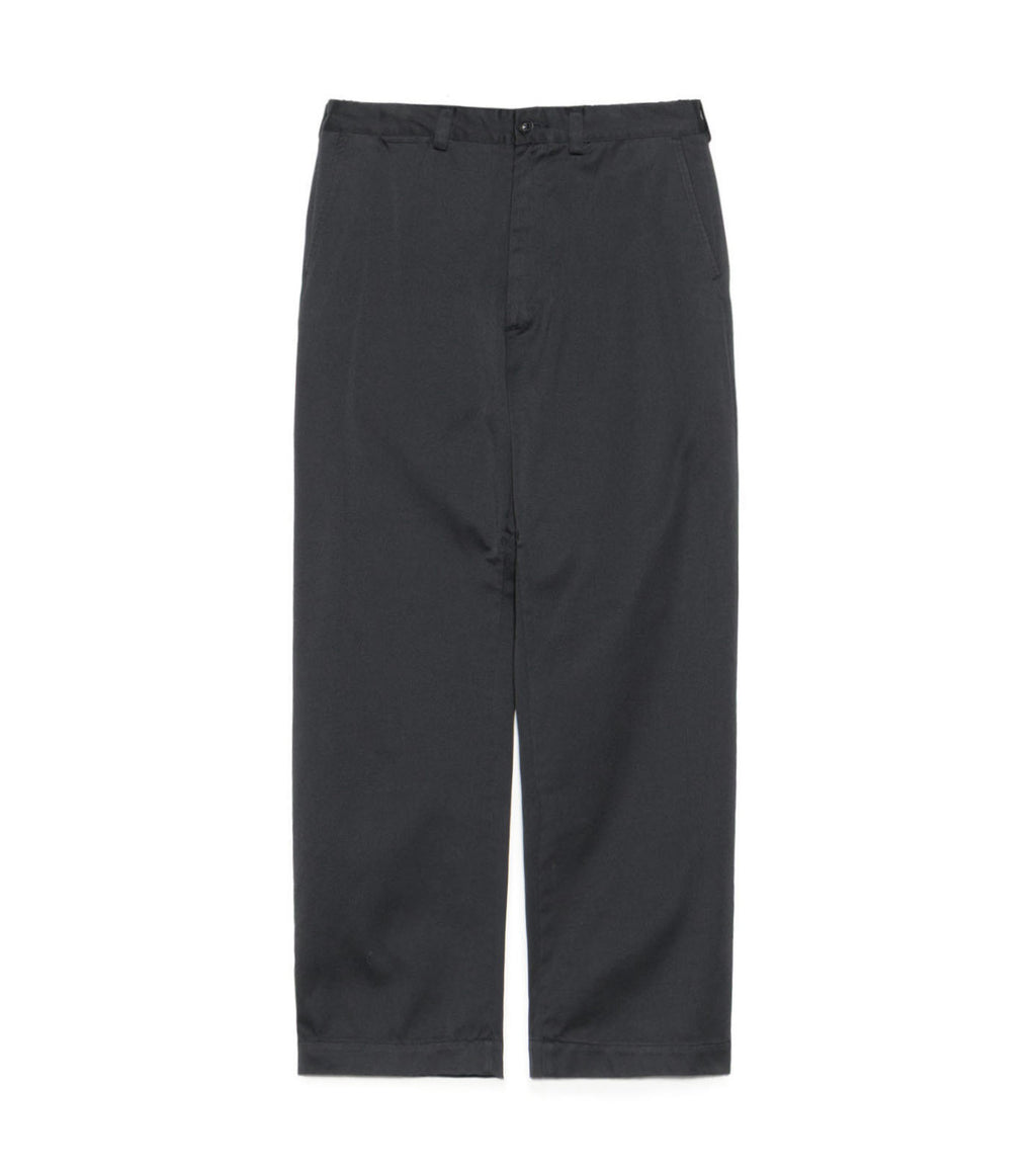 Wide Straight Chino Pants - K(Black)