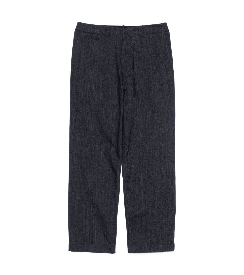 Wide Denim Pants - ID(Indigo)